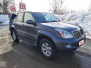 2008 Toyota Land Cruiser Prado 4-speed 120 Series Рестайлинг, серый, 2300000 рублей, вид 2