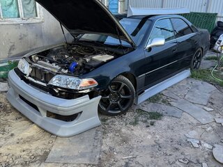 1999 Toyota Mark II VIII (X100), чёрный, 950000 рублей, вид 4
