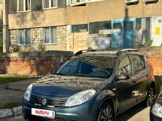2013 Renault Sandero I, синий, 580000 рублей, вид 1