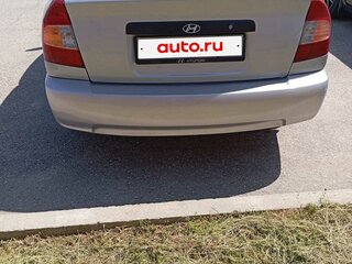2006 Hyundai Accent ТагАЗ II, серый, 350000 рублей, вид 3