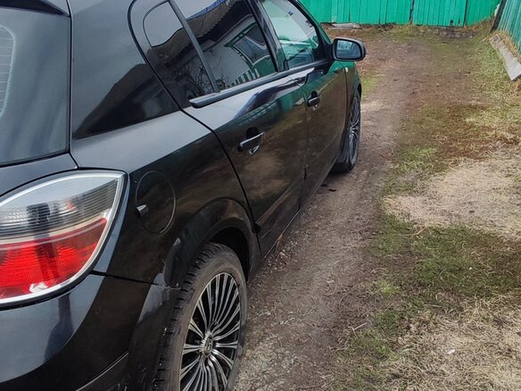 2007 Opel Astra H, чёрный, 280000 рублей - вид 2