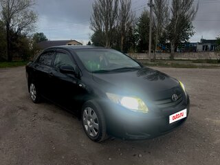 2008 Toyota Corolla AMT X (E140, E150), чёрный, 760000 рублей, вид 3