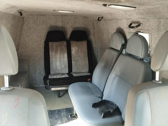 2008 Volkswagen Transporter T5, золотистый, 878000 рублей - вид 14