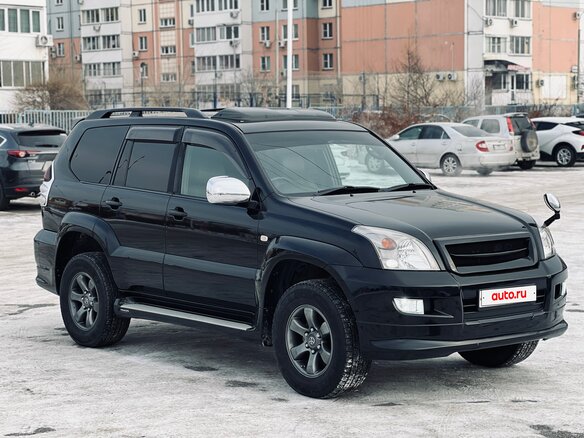 2008 Toyota Land Cruiser Prado 120 Series Рестайлинг, чёрный, 2900000 рублей - вид 2