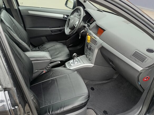 2011 Opel Astra H Рестайлинг, чёрный, 530000 рублей - вид 8