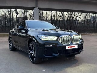 2021 BMW X6 30d III (G06), чёрный, 8180000 рублей, вид 4