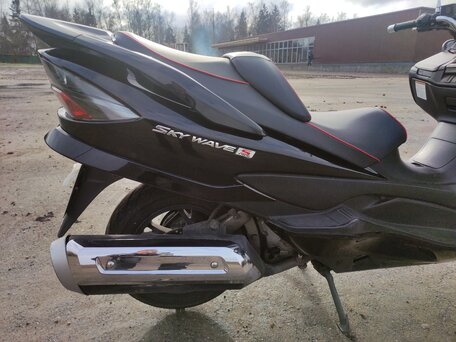 2007 Suzuki Burgman (SkyWave) 250, чёрный, 250000 рублей, вид 5