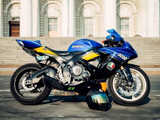 2007 Suzuki GSX-R 600, красный, 450000 рублей, вид 1