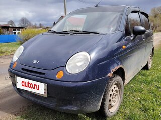 2009 Daewoo Matiz I Рестайлинг, синий, 125000 рублей, вид 1