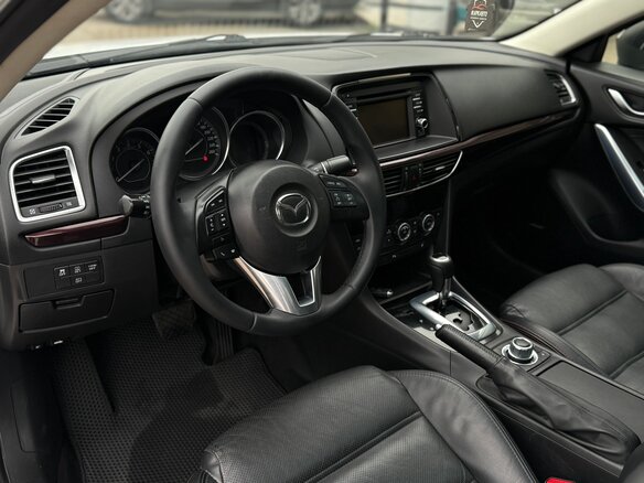 2014 Mazda 6 III (GJ), белый, 1580000 рублей - вид 9