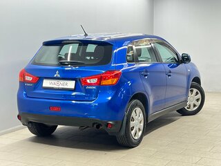 2014 Mitsubishi ASX I Рестайлинг, синий, 999000 рублей, вид 4