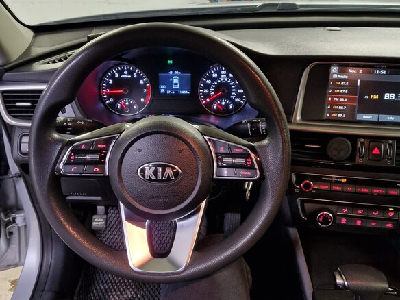 2019 Kia Optima IV Рестайлинг, серый, 1410000 рублей - вид 20