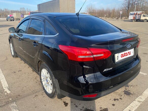 2016 Ford Focus III Рестайлинг, чёрный, 1099000 рублей - вид 8