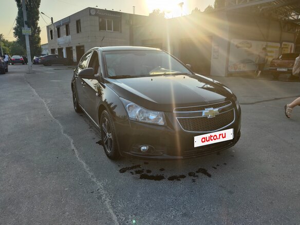 2012 Chevrolet Cruze I, чёрный, 690000 рублей