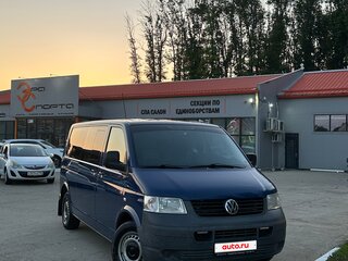 2009 Volkswagen Transporter Long T5, синий, 1750000 рублей, вид 1