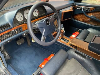 1983 Mercedes-Benz S-Класс 380 II (W126), чёрный, 13000000 рублей, вид 1