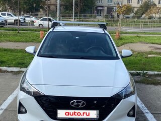 2021 Hyundai Solaris II Рестайлинг, белый, 1650000 рублей, вид 5