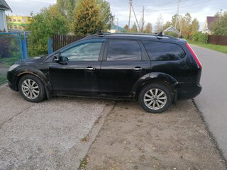 2009 Ford Focus II Рестайлинг, чёрный, 280000 рублей, вид 4
