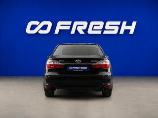 2014 Toyota Camry VII (XV50) Рестайлинг, чёрный, 1977077 рублей, вид 4