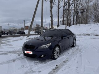 2008 BMW 5 серии 525i V (E60/E61) Рестайлинг, синий, 1200000 рублей, вид 1