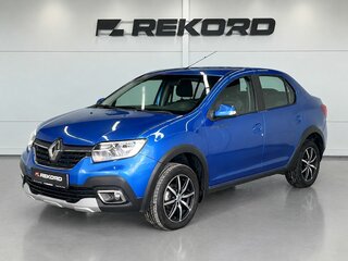 2020 Renault Logan Stepway II Рестайлинг, голубой, 999000 рублей, вид 3
