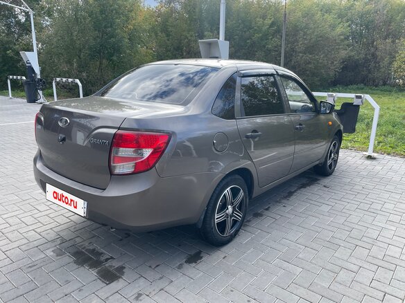2015 Lada (ВАЗ) Granta I, коричневый - вид 6