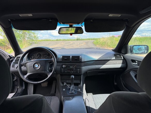 2001 BMW 3 серии 316i IV (E46) Рестайлинг, синий, 630000 рублей - вид 7