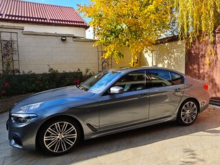 2019 BMW 5 серии 520d VII (G30/G31/G38), серый, 3800000 рублей, вид 2