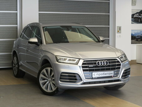 2020 Audi Q5 II (FY), серебристый, 3210000 рублей, вид 3