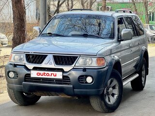2004 Mitsubishi Pajero Sport I Рестайлинг, серебристый, 730000 рублей, вид 1