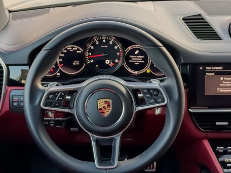 2022 Porsche Cayenne Turbo III, чёрный, 18500000 рублей, вид 5
