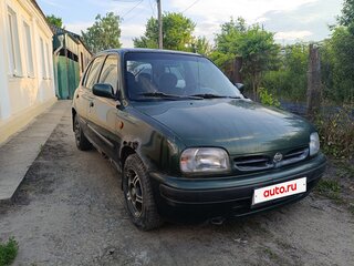 1997 Nissan Micra II (K11), зелёный, 100000 рублей, вид 2