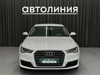 2015 Audi A6 IV (C7) Рестайлинг, белый, 1770000 рублей, вид 2