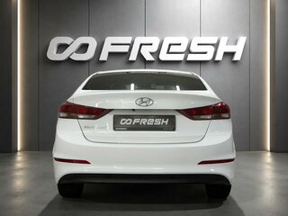 2016 Hyundai Elantra VI (AD), белый, 1621800 рублей, вид 4