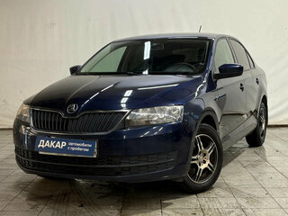 2015 Skoda Rapid I, синий, 730000 рублей, вид 1