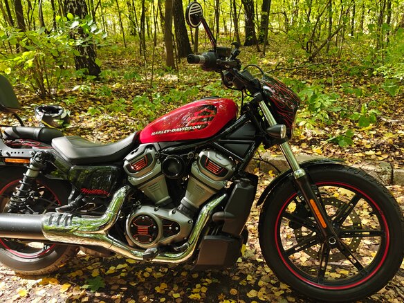 2022 Harley-Davidson Nightster, красный - вид 22
