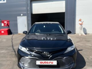 2018 Toyota Camry VIII (XV70), чёрный, 2300000 рублей, вид 4