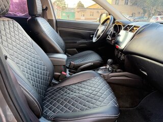 2014 Mitsubishi ASX I Рестайлинг, серый, 1400000 рублей, вид 5