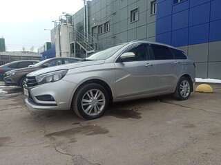 2018 Lada (ВАЗ) Vesta SW I, серебристый, 930000 рублей, вид 2