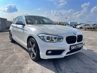 2016 BMW 1 серии 118i II (F20/F21) Рестайлинг, белый, 980000 рублей, вид 2