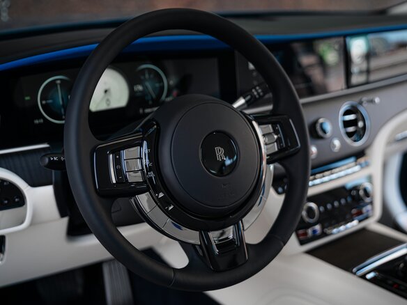 2026 Rolls-Royce Ghost II Рестайлинг (Series II), синий - вид 27