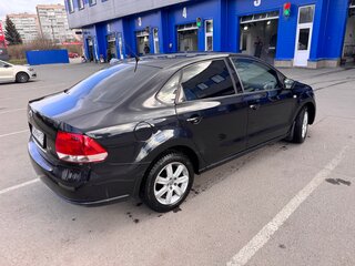 2013 Volkswagen Polo V, чёрный, 730000 рублей, вид 3