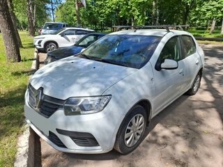 2021 Renault Logan II Рестайлинг, белый, 625000 рублей, вид 2