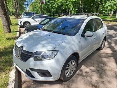 2021 Renault Logan II Рестайлинг, белый, 625000 рублей, вид 2