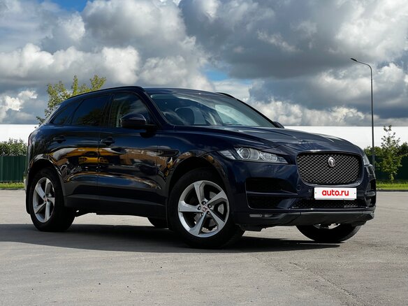 2019 Jaguar F-Pace I, синий, 2550000 рублей - вид 13