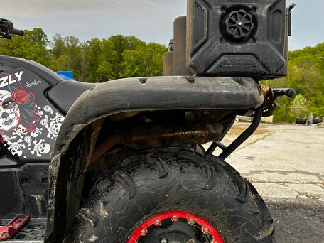 2014 Yamaha Grizzly 700, чёрный, 899000 рублей, вид 2