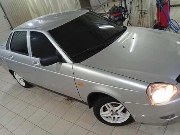 2008 Lada (ВАЗ) Priora I, серебристый - вид 16