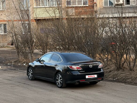 2012 Mazda 6 II (GH) Рестайлинг, чёрный, 1040000 рублей - вид 3
