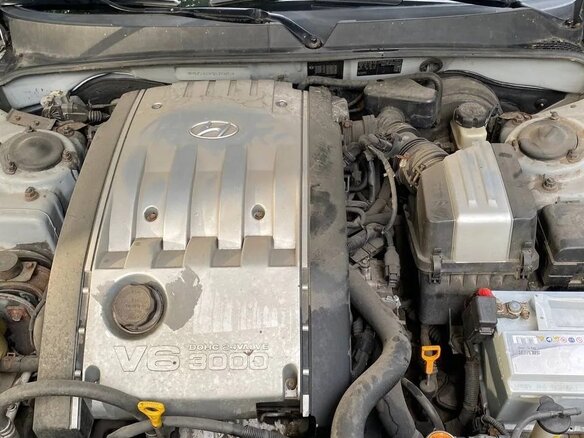 2004 Hyundai XG I Рестайлинг, серебристый, 425000 рублей - вид 26