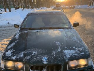 1996 BMW 3 серии 320i III (E36), зелёный, 470000 рублей, вид 5